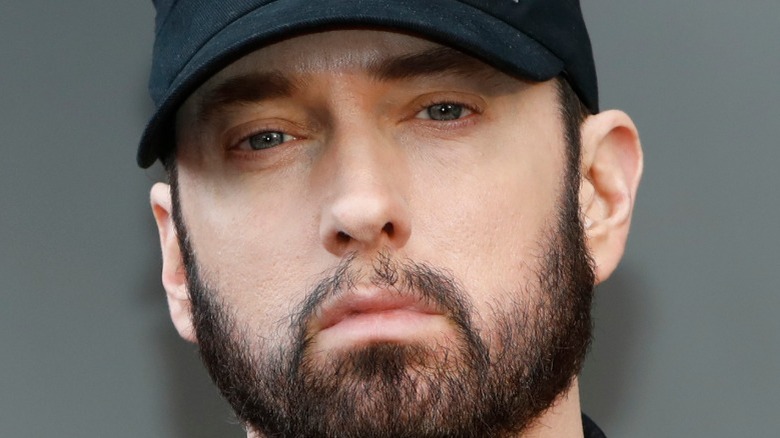 Eminem closeup in 2019