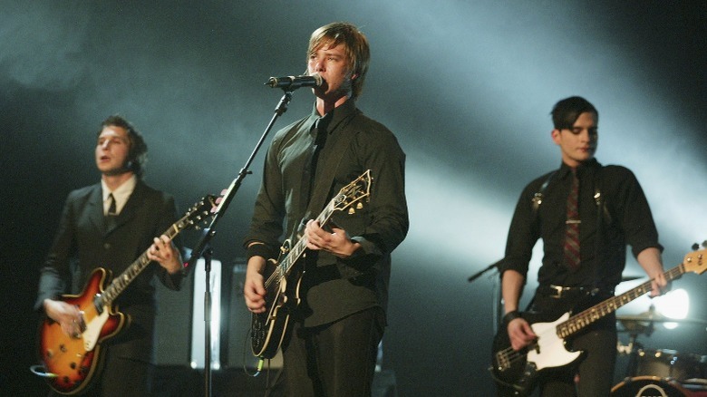 Interpol performing in 2003