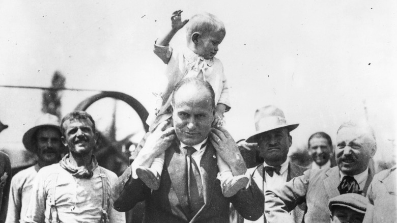 Benito and Romano Mussolini