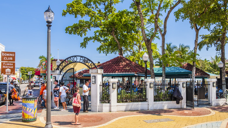 Miami's domino club park