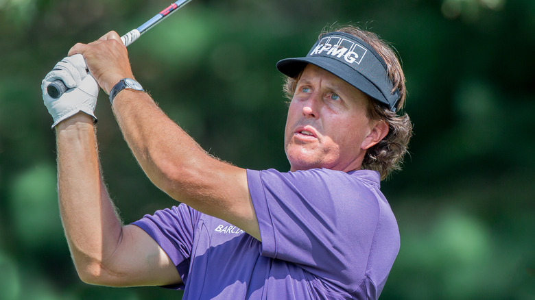 Phil Mickelson visor