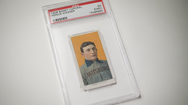 Honus Wagner baseball card