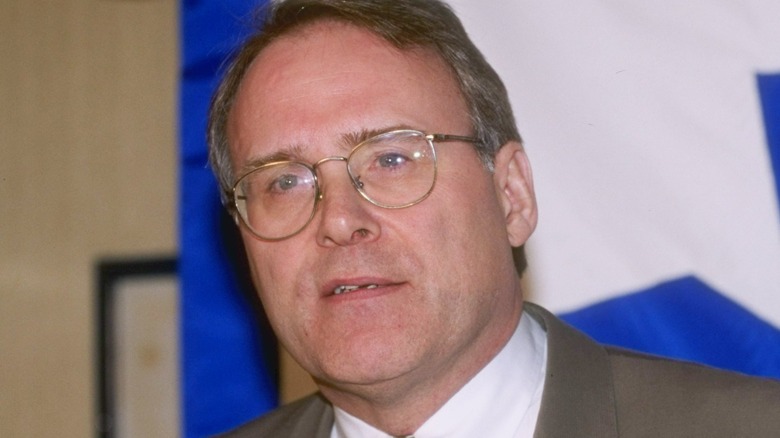 Ken Dryden in a suit