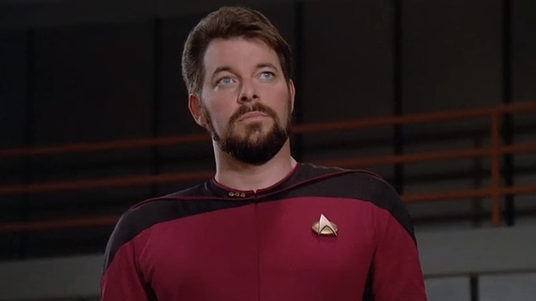 Jonathan Frakes as Commander Will Riker in "Star Trek: The Next Generation"