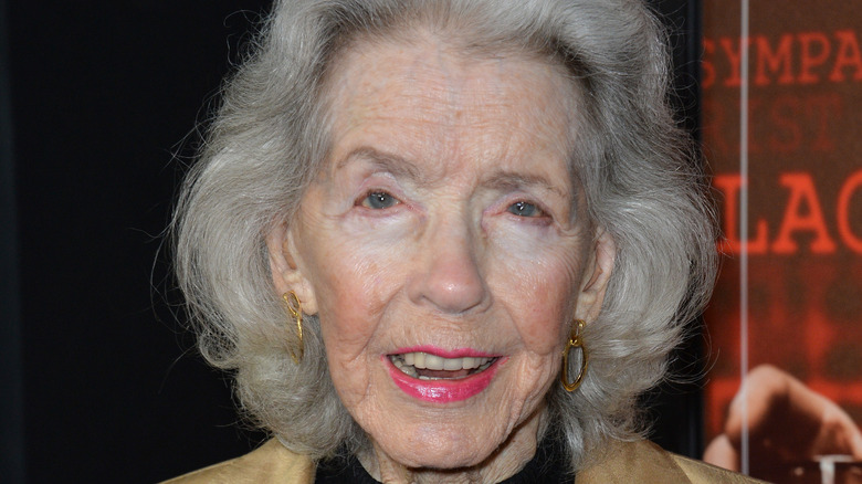 Marsha Hunt smiling grey hair