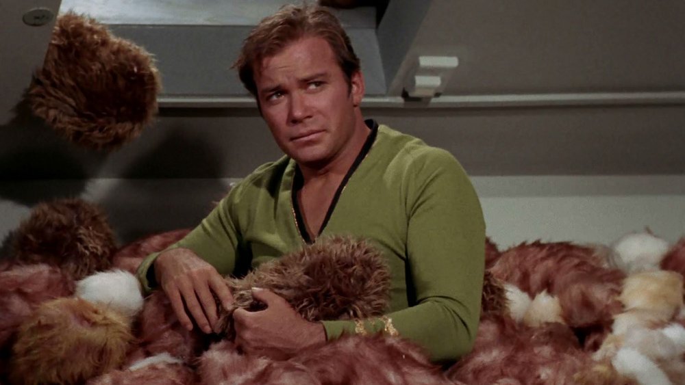 Screenshot from "The Trouble With Tribbles", Star Trek: The Original Series