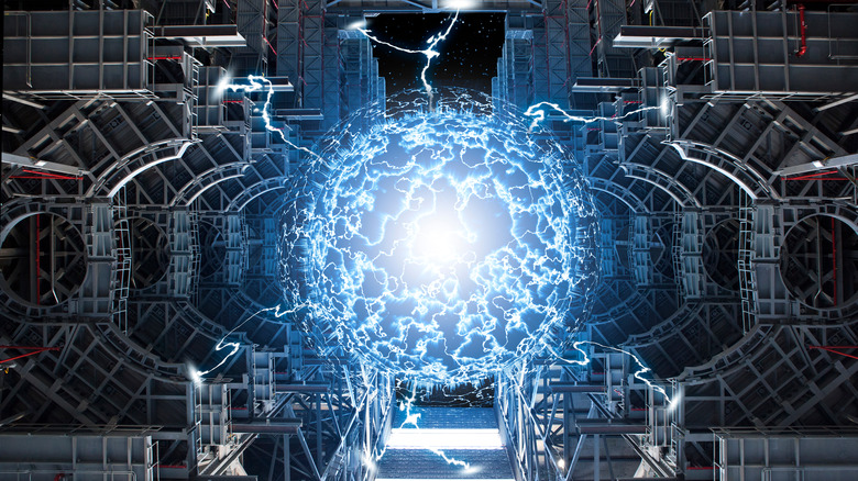 Nuclear reactor render