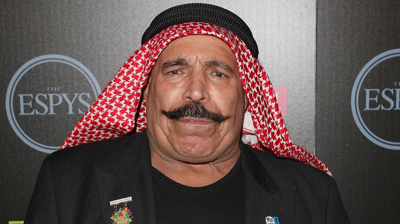 Iron Sheik smiling at ESPYs