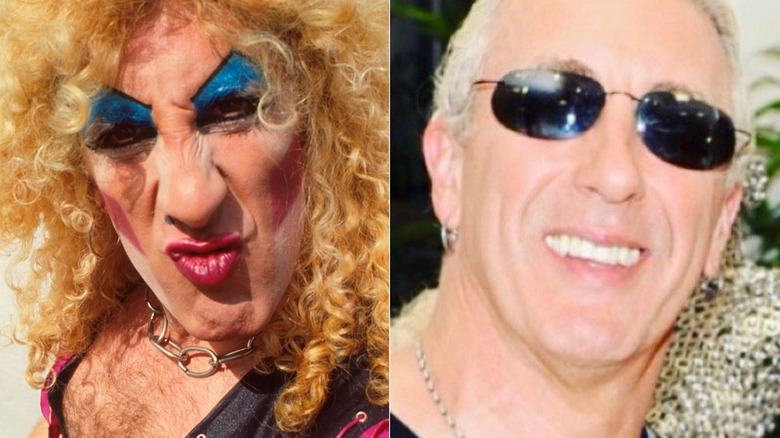 dee snider in twisted sister and without makeup