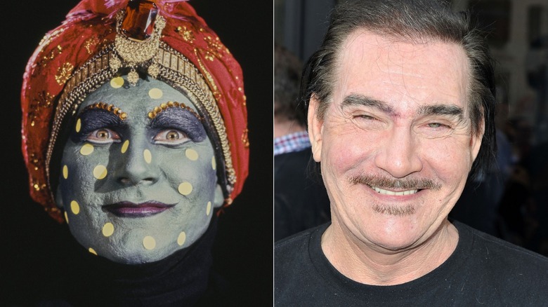 john paragon as jambi pee-wee's playhouse and without makeup