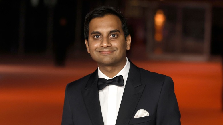 Aziz Ansari tuxedo red carpet