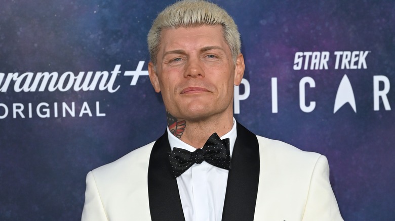 Cody Rhodes at a Star Trek red carpet