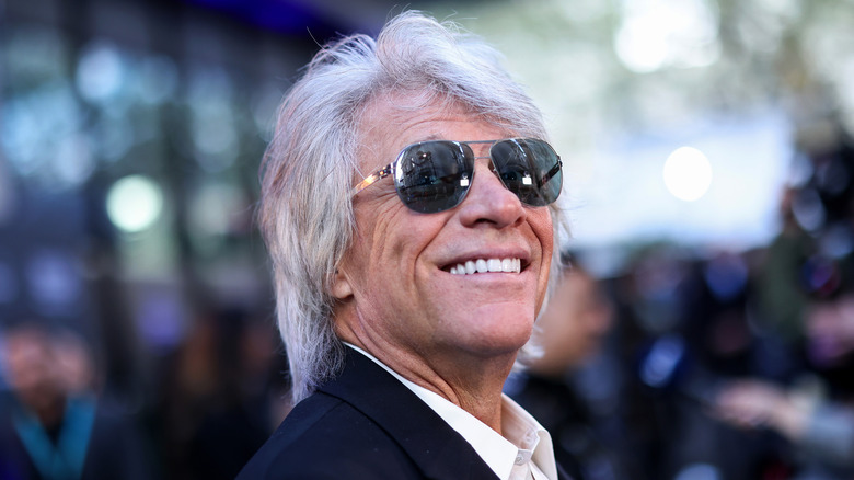 Jon Bon Jovi smiling