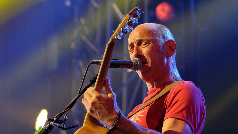 Pete Townshend performing onstage