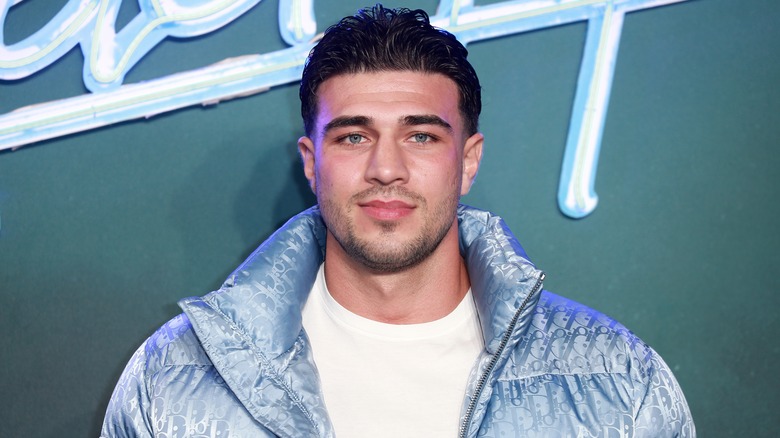 Tommy Fury at movie premiere