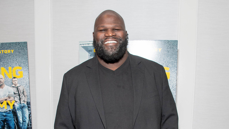 Mark Henry beard smiling black posters