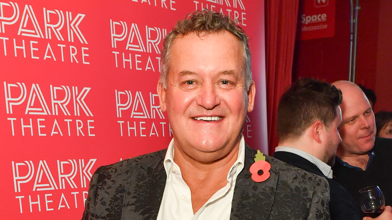 Paul Burrell on the red carpet at Park Theatre premiere in 2023