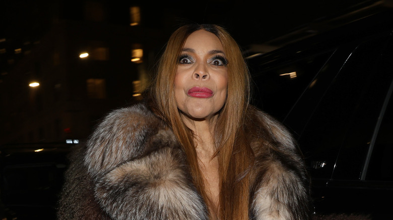 Wendy Williams photographed on the street in New York City in 2023