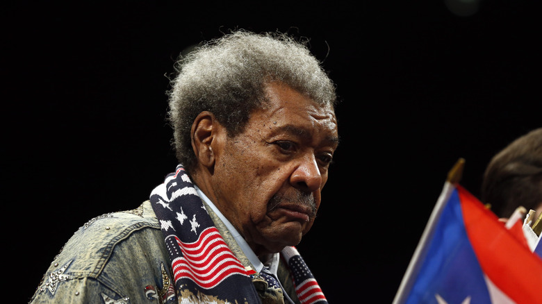 Don King looking sad