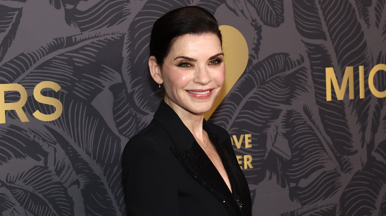 Julianna Margulies smiling at an event