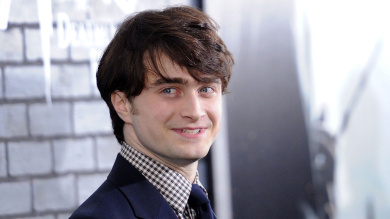 Daniel Radcliffe smiles