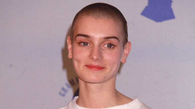 sinead o'connor smirking 