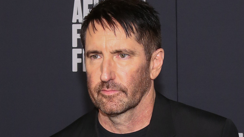 trent reznor angry staring off