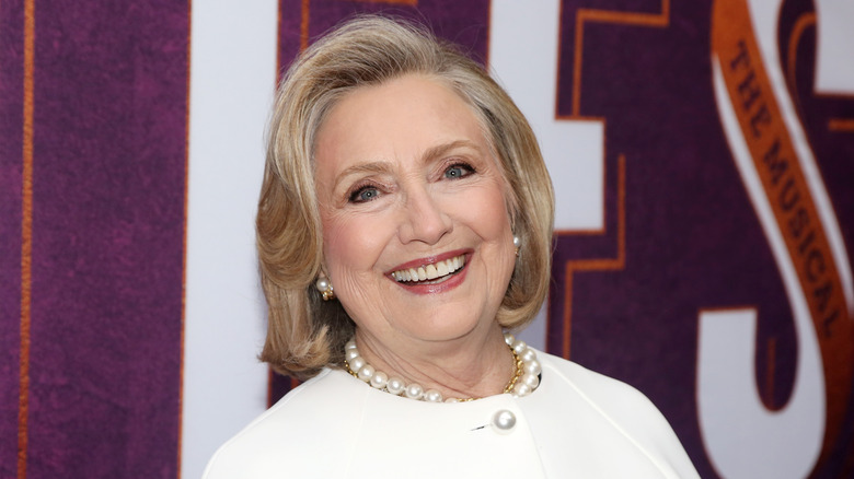 Hillary Clinton smiling 