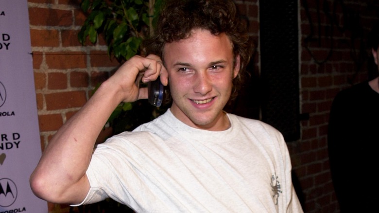 Brad Renfro speaking on the phone