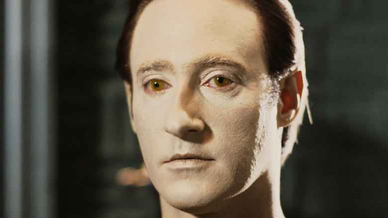 Brent Spiner as Data in Star Trek: The Next Generation