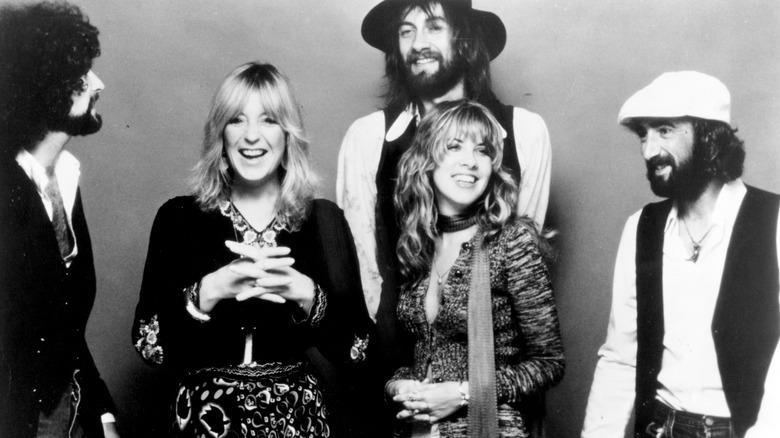 Nicks and McVie with Fleetwood Mac