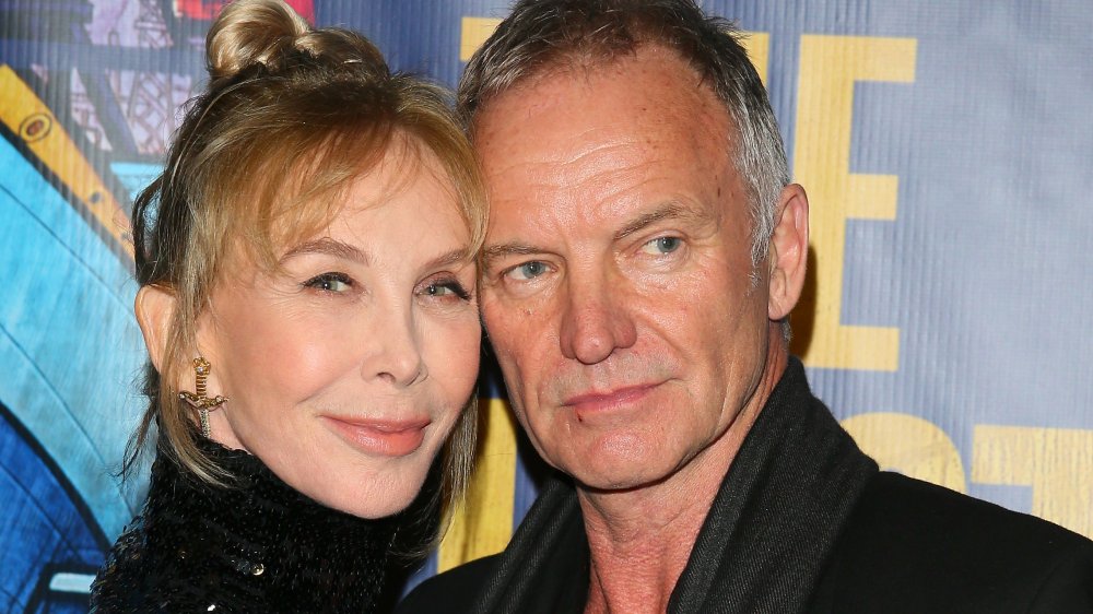 Sting and Trudie Styler