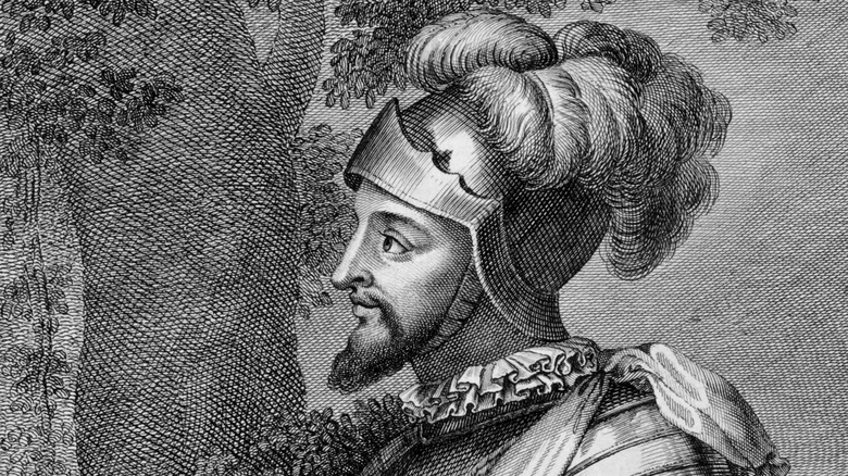 Vasco Núñez de Balboa engraving