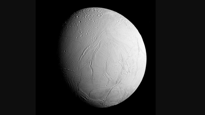 Saturn's moon Enceladus 