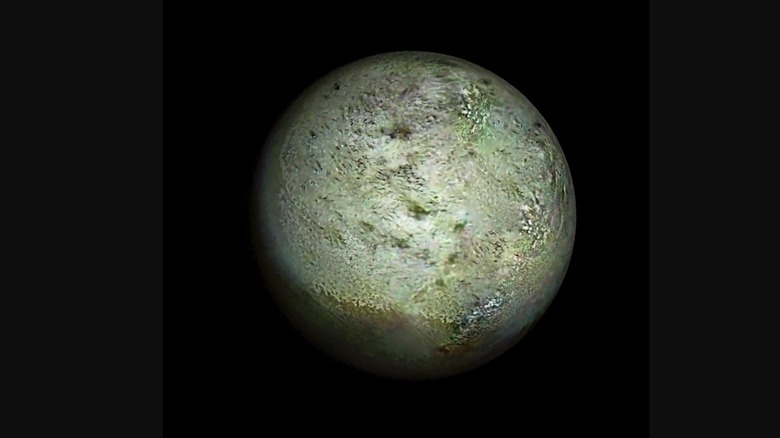 The Triton moon of Neptune