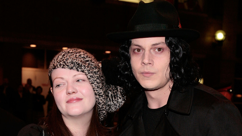 The White Stripes Meg White and Jack White