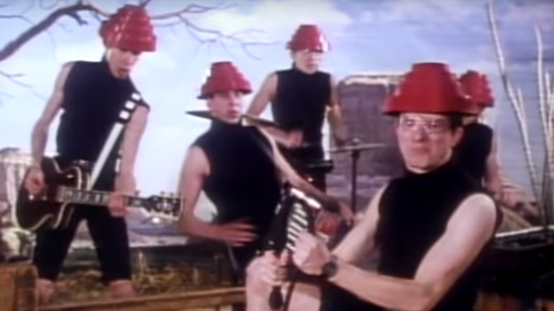 Devo in "Whip It"