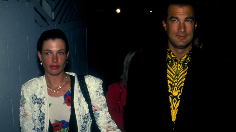 Steven Seagal and Kelly LeBrock