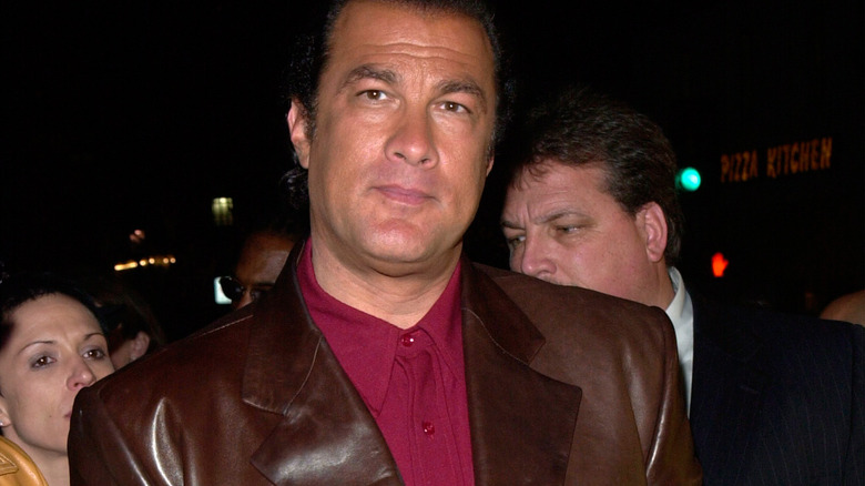 Steven Seagal leather jacket