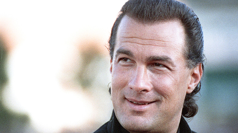 Steven Seagal close-up