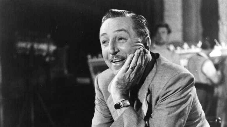 Walt Disney smiling