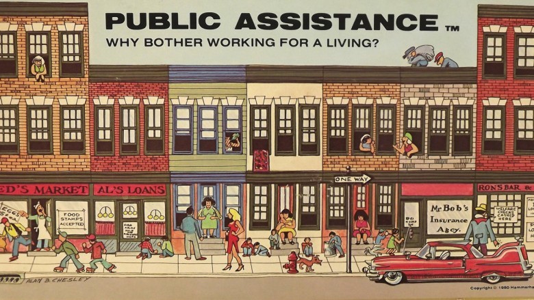 public assistance board game