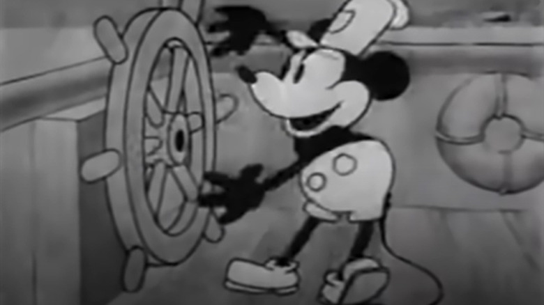 Steamboat Willie cartoon