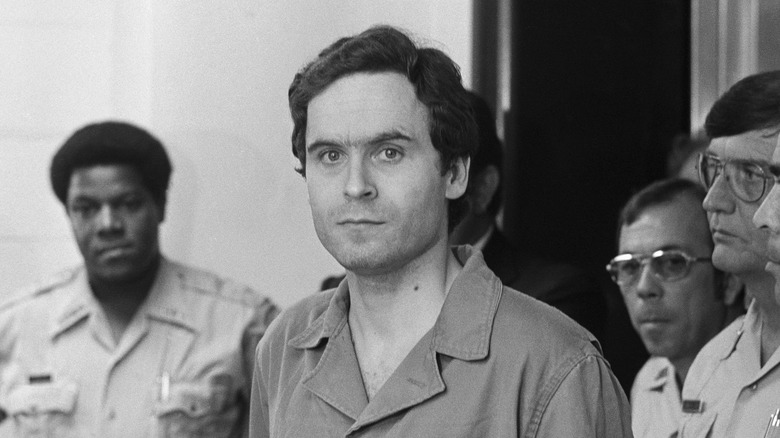 Ted Bundy stares