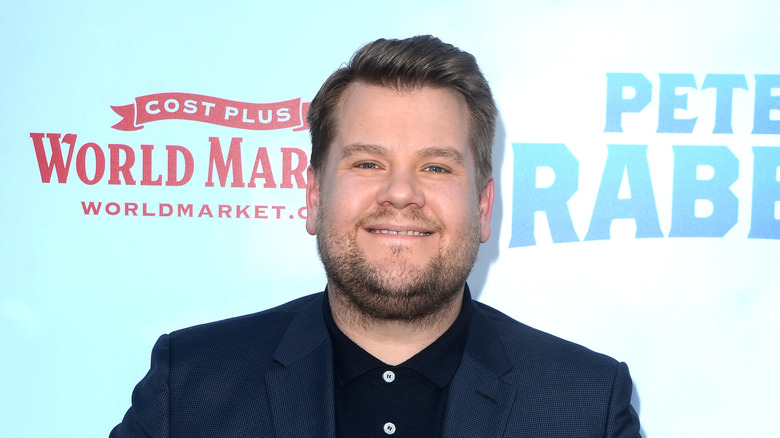 James Corden smiling