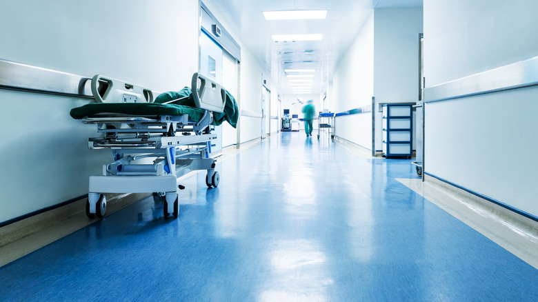 hallway of a hospital