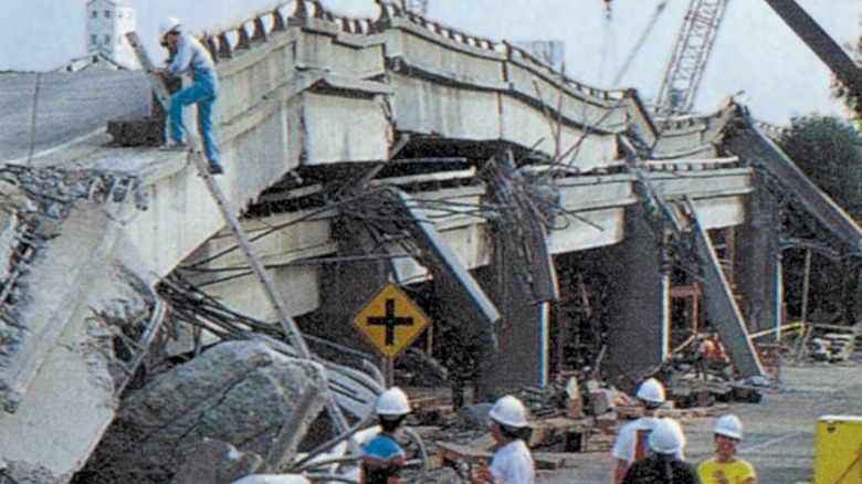 Cypress Street Viaduct collapse rescue workers