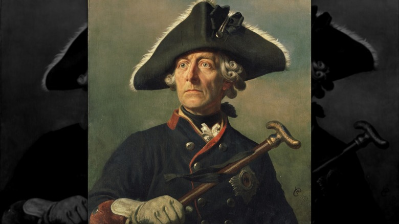 Frederick the Great holding club