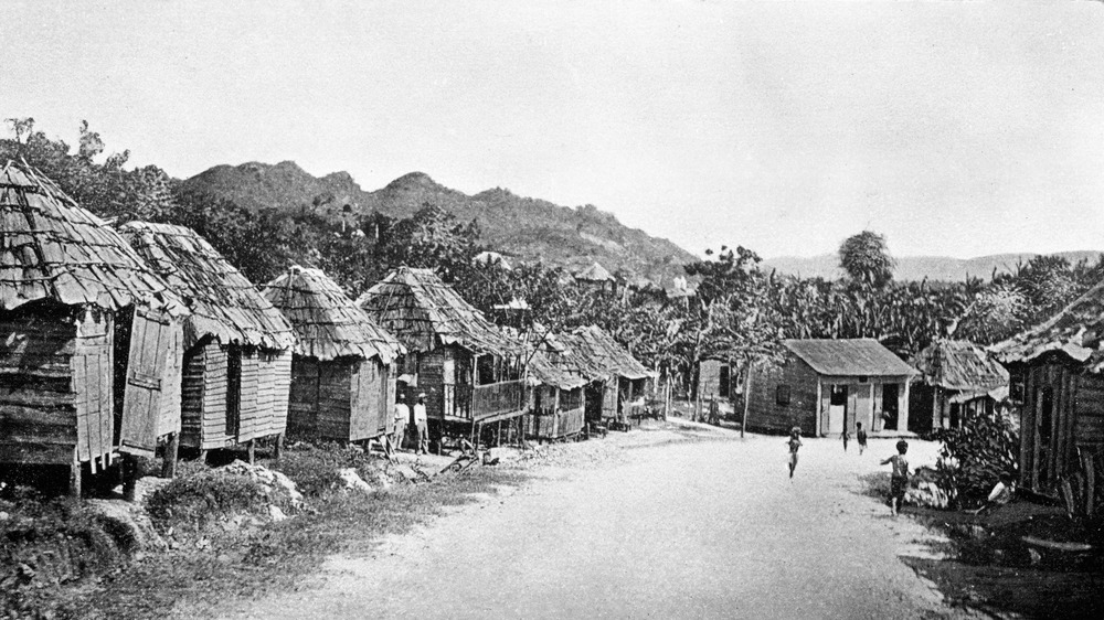 Puerto Rican village, circa 1905