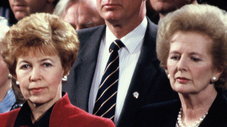 Raisa Gorbachev, Margaret Thatcher